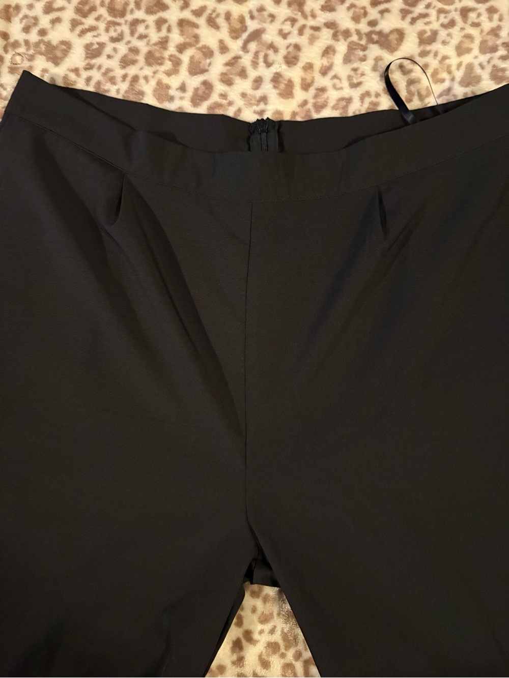 Wide Leg Black Palazzo Pants Size XL - Picture 2 of 11